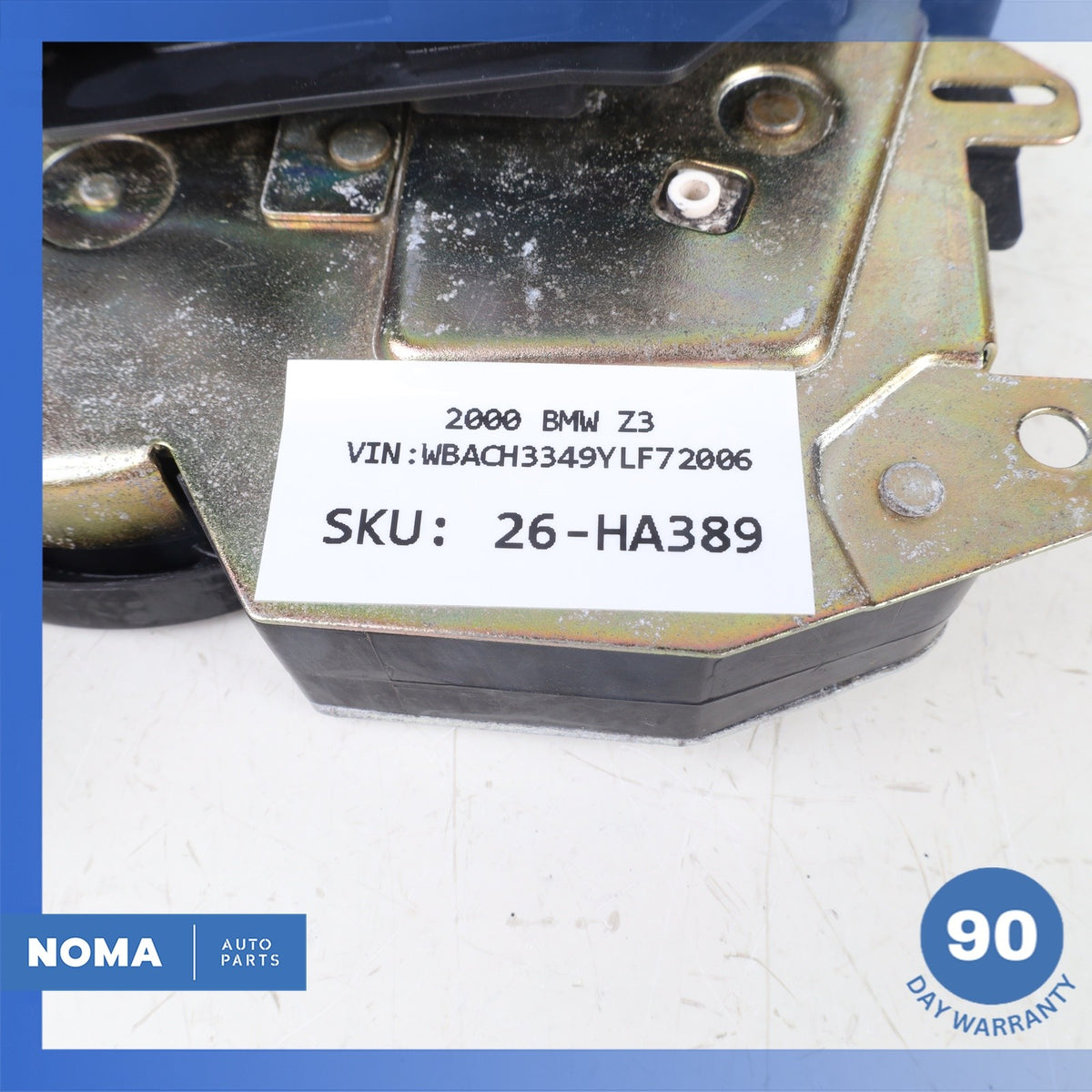 96-02 BMW E36 Z3 Right Passenger Side Door Lock Latch Actuator OEM 65k - photo 9