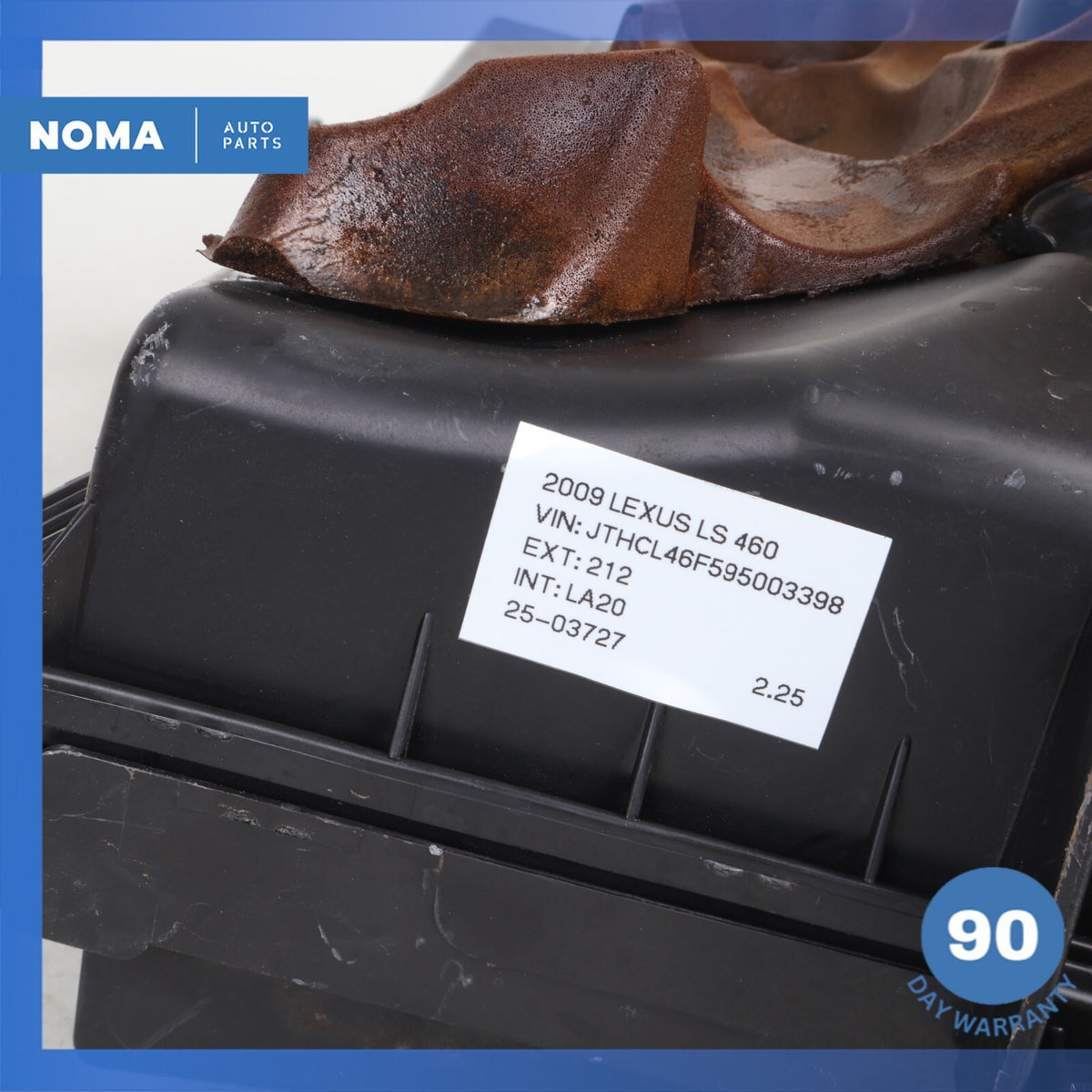07-17 Lexus USF40 LS460 Left Driver Side Air Cleaner Filter Box 1770138121 OEM - photo 21