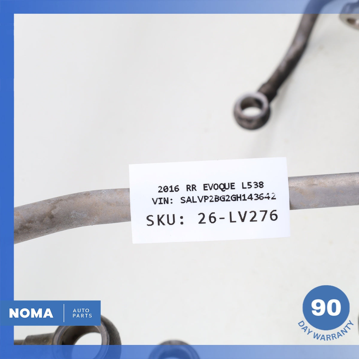 12-17 Range Rover Evoque L538 XE 204PT Turbo Turbocharger Oil Line Set OEM - photo 12