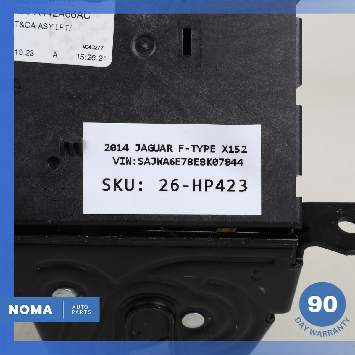 14-24 Jaguar X152 F-Type Convertible Trunk Lock Latch Actuator T2R23305 OEM - photo 13