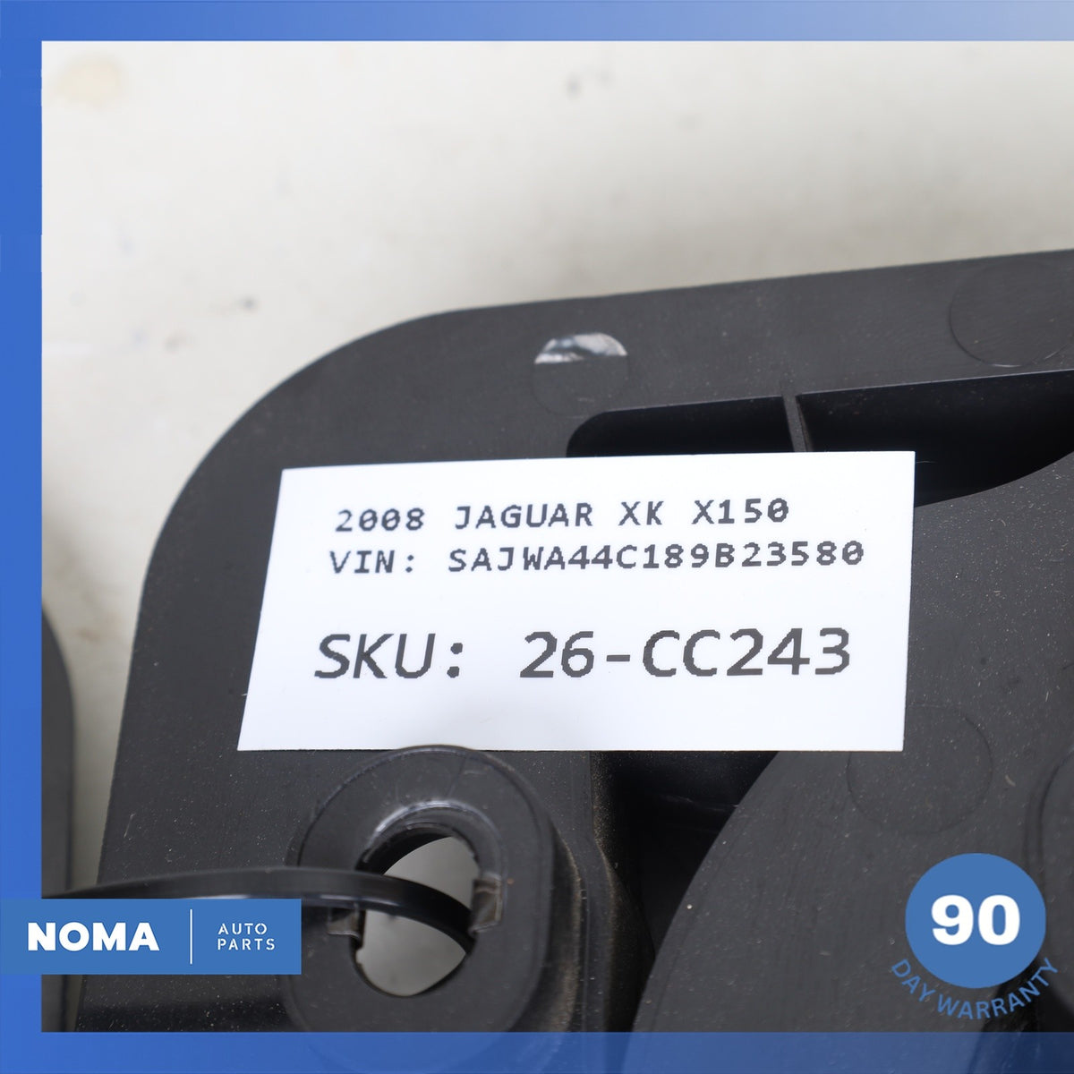 07-15 Jaguar X150 XKR XK Convertible Right & Left Trunk Cover Rail Set OEM - photo 19