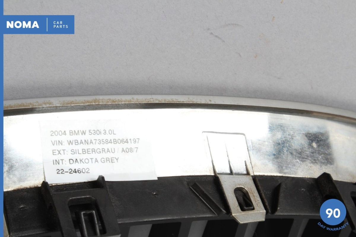 04-05 BMW E60 530i Front Left Driver Side Kidney Radiator Grill 51137027061 OEM - photo 10