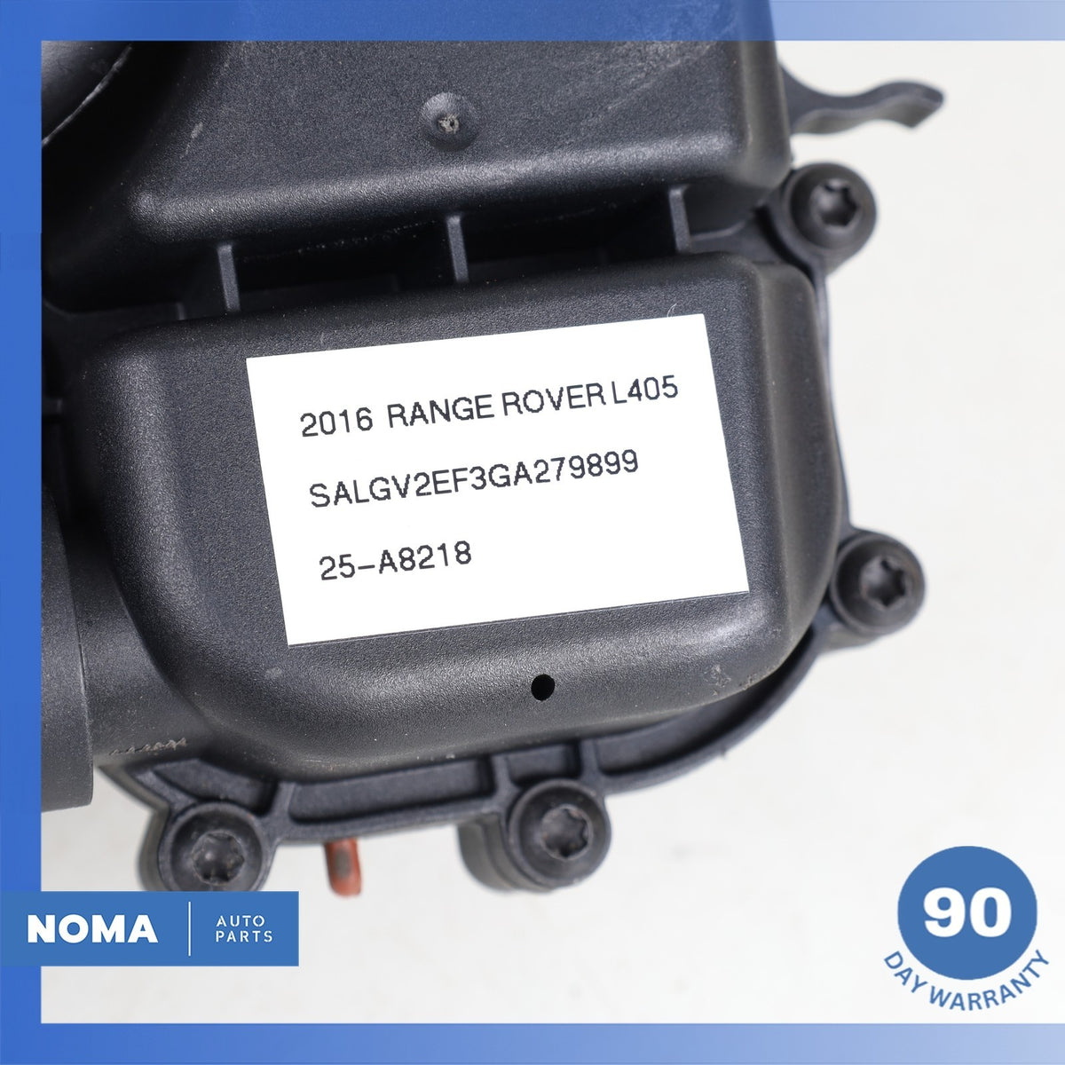 10-24 LR Range Rover L405 5.0L Inlet Manifold Vacuum Air Chamber Symposer OEM - photo 12