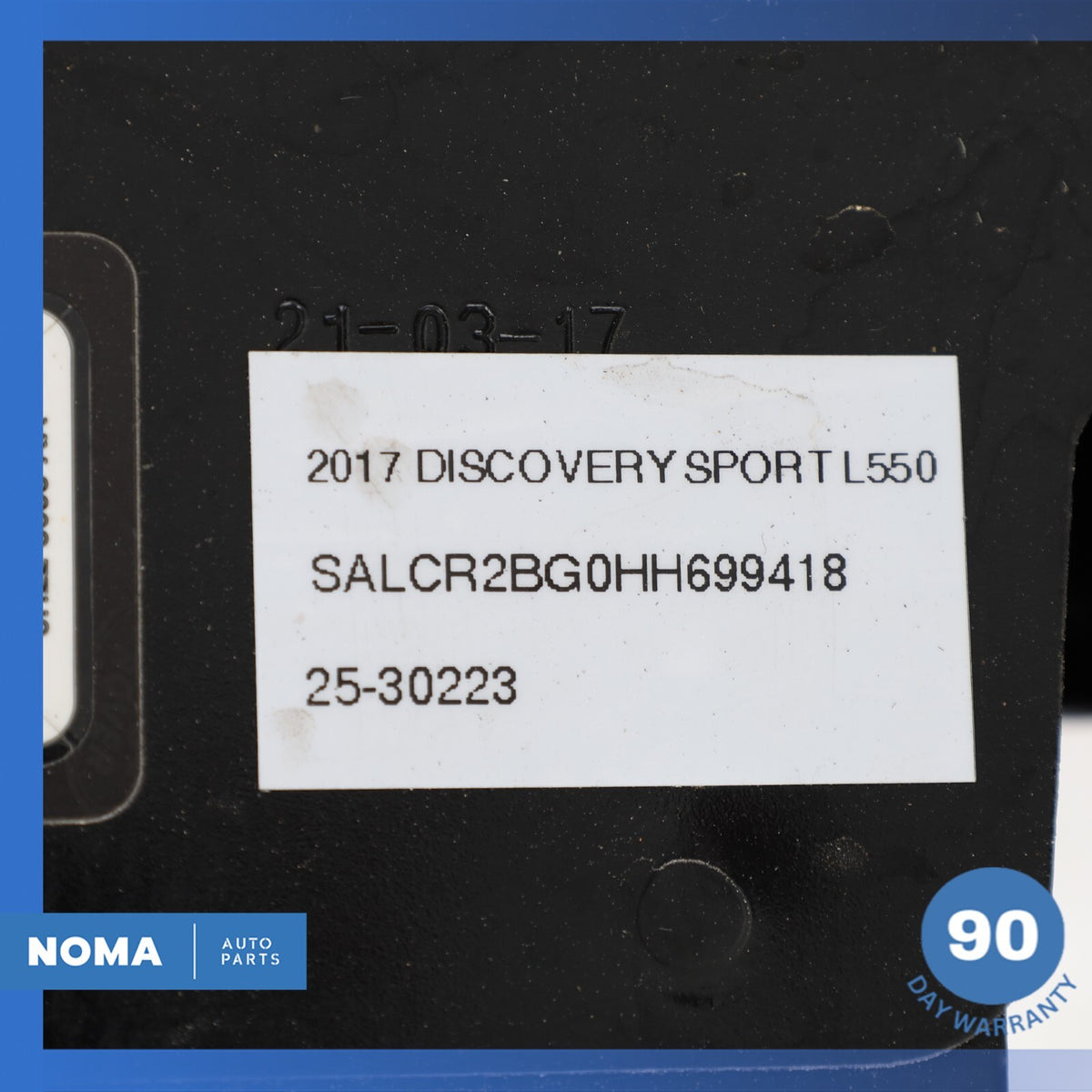 15-19 LR Discovery Sport L550 Upper Radiator Core Bracket Support Panel OEM - photo 18