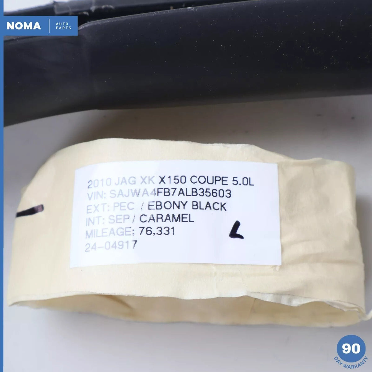07-15 Jaguar X150 XK XKR Coupe Left Side Upper Body Weatherstrip Seal OEM - photo 18