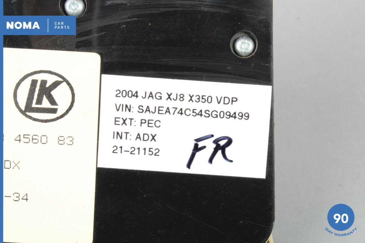 04-05 Jaguar XJ8 XJR Vanden Plas X350 Front Right Seat Adjustment Switch ADX OEM - photo 8