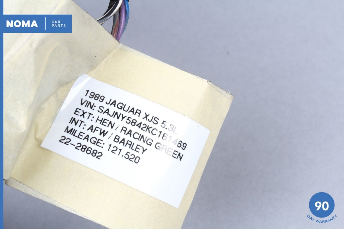 87-89 Jaguar XJS HE Series 2 Front Right Passenger Side Door Wire Harness OEM - photo 11