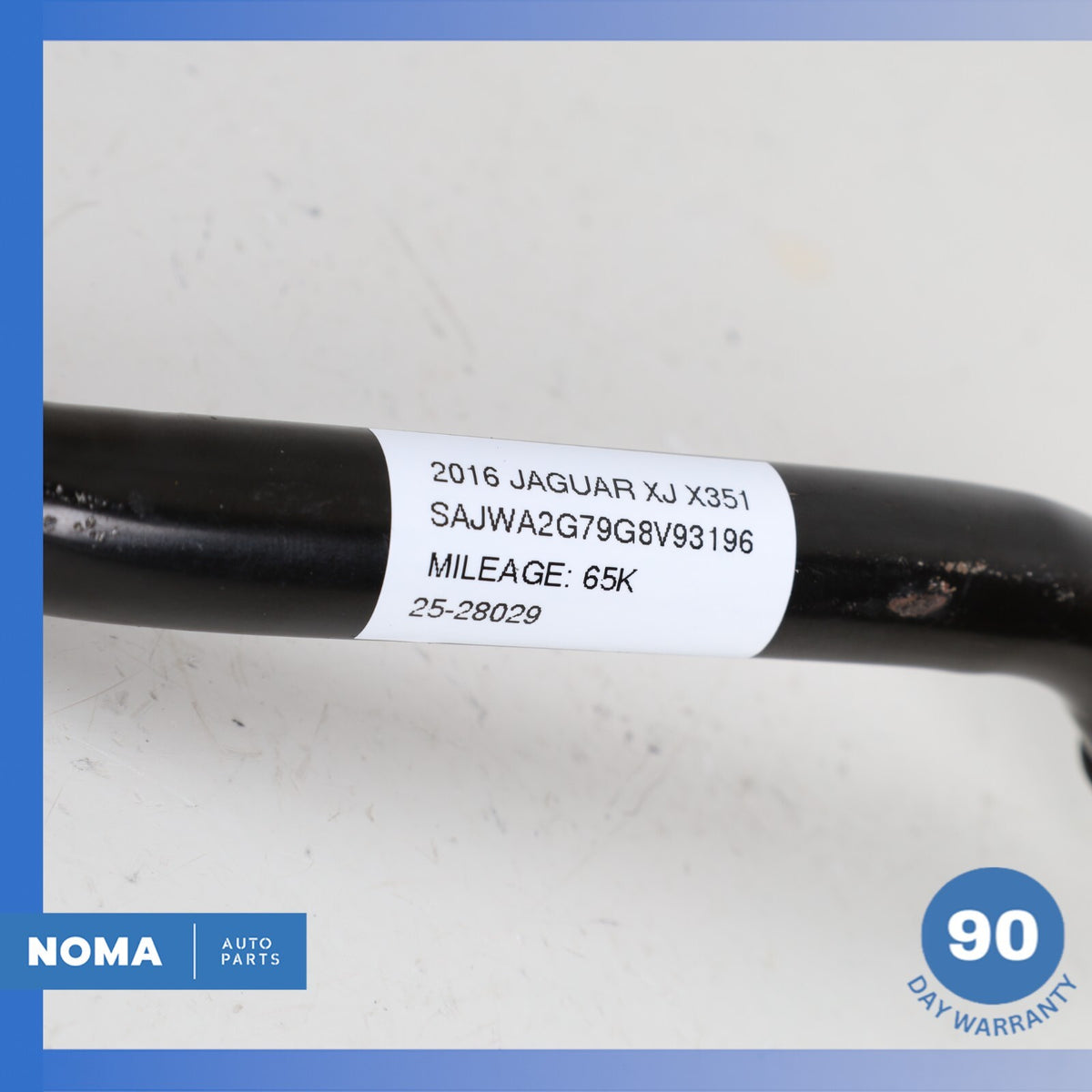 2016 Jaguar X351 XJL Radiator Coolant Overflow Hose Tube OEM - photo 11