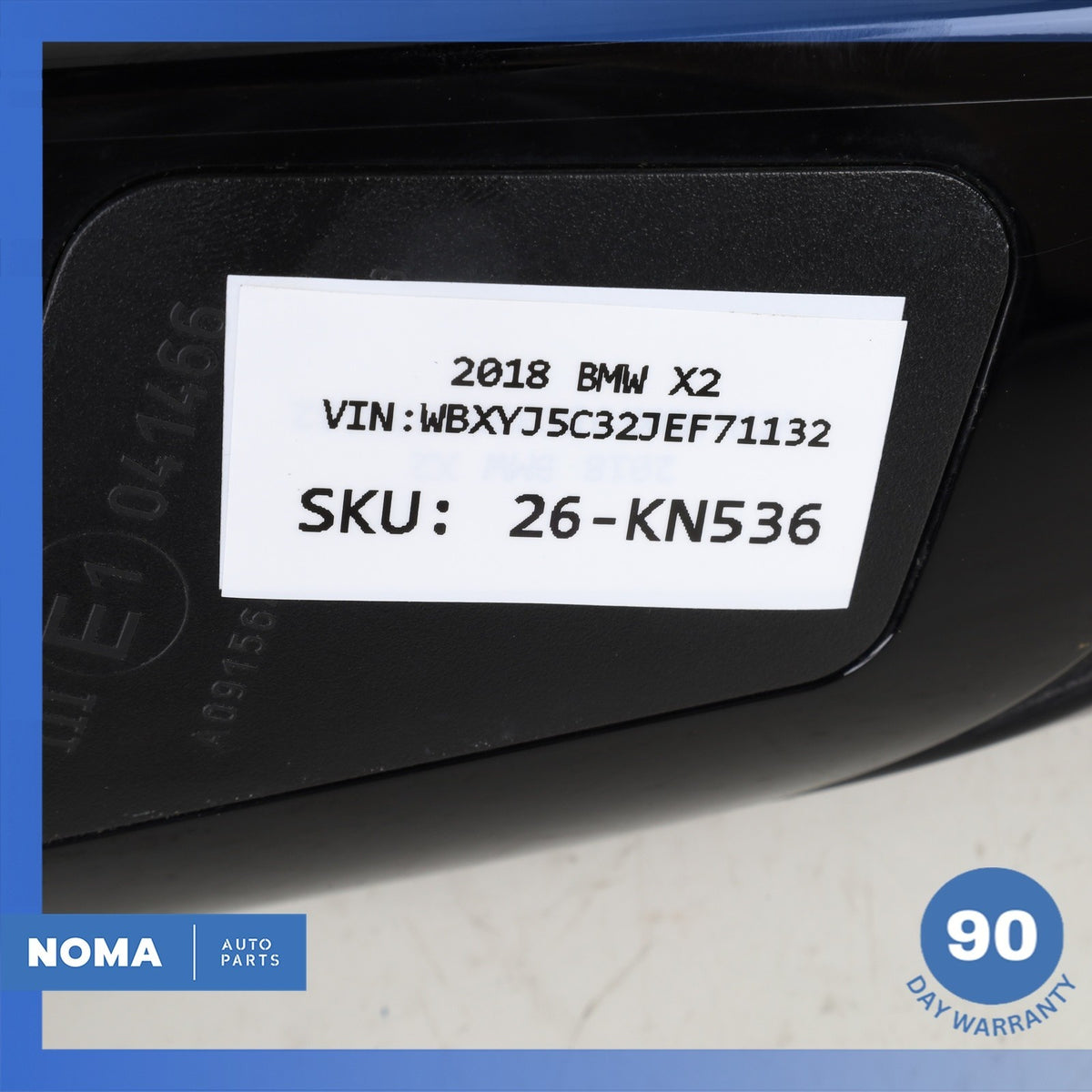 18-23 BMW F39 X2 Right Passenger Side Rear View Door Mirror OEM 49k - photo 24