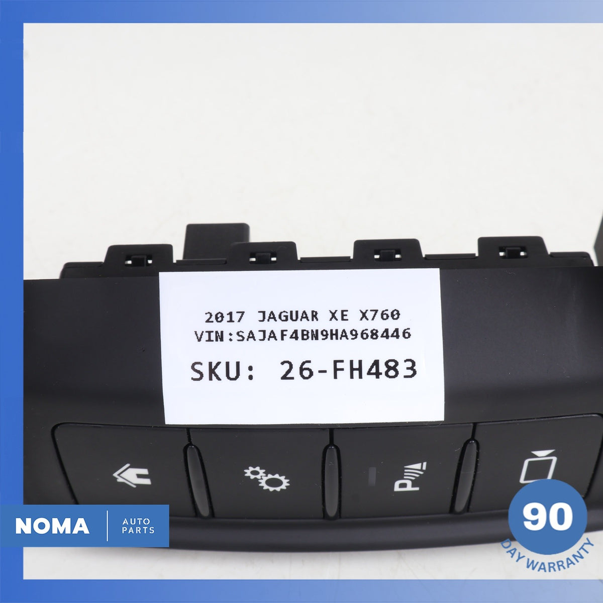 17-18 Jaguar X760 XE Radio Screen Display Bezel Trim Switch Panel T2H3575 OEM - photo 15