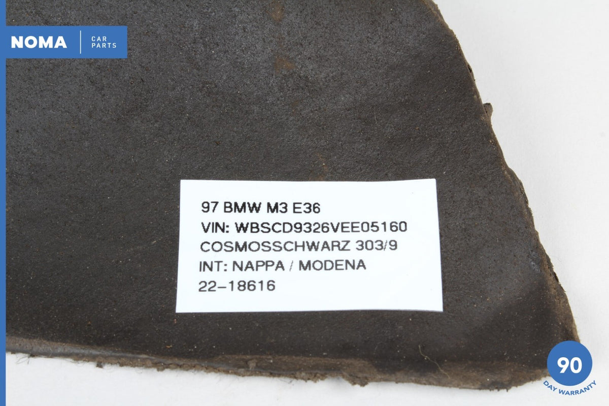92-98 BMW M3 318i 320i 323i E36 Left Side Trunk Sound Insulation Carpet OEM - photo 11