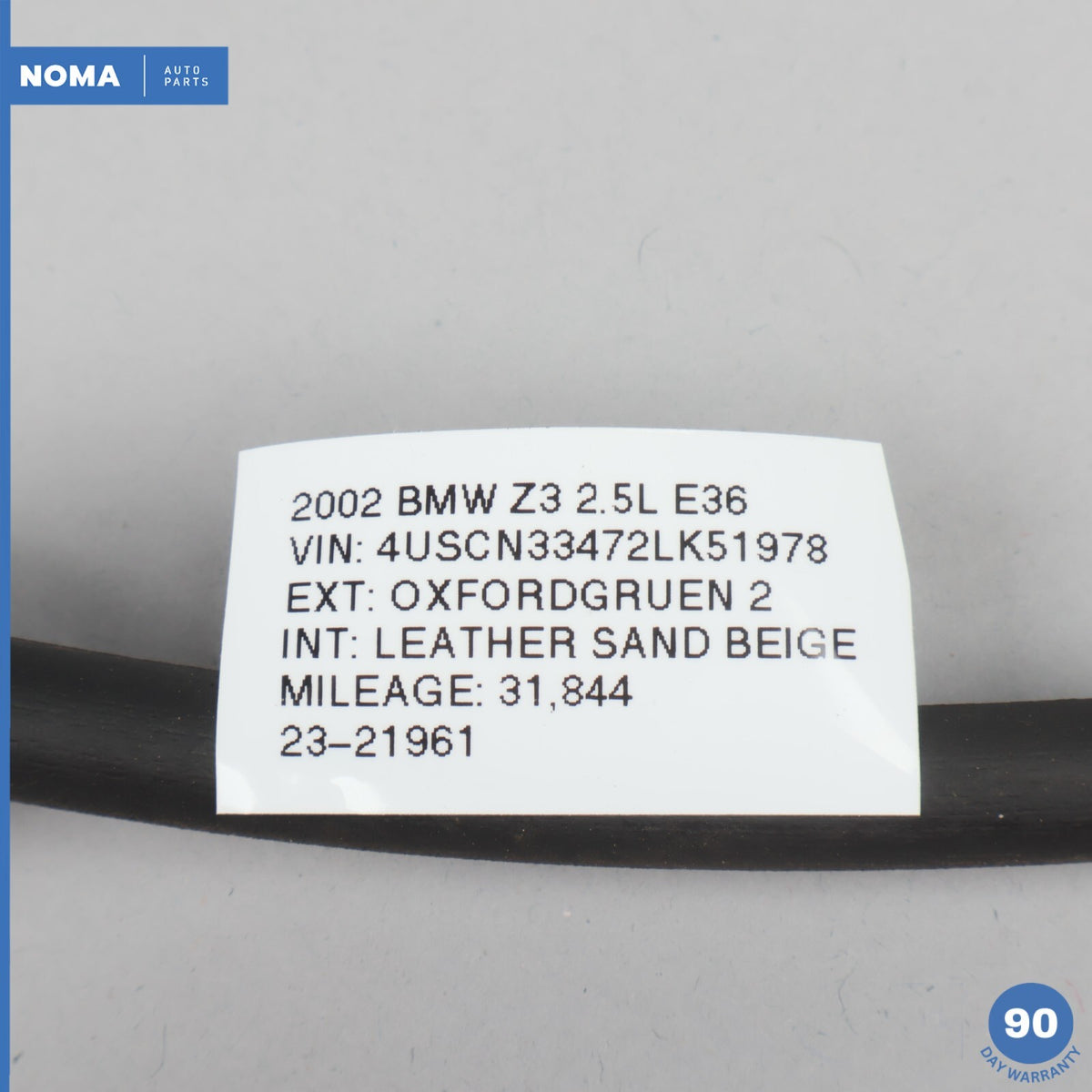 97-02 BMW Z3 E36 Front Right or Left Side Hydraulic Brake Hose Line 1159717 OEM - photo 10