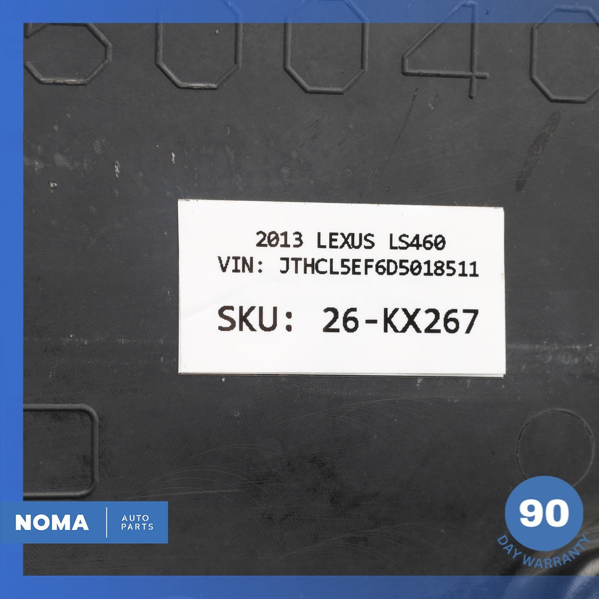13-17 Lexus USF40 LS460 Rear Right Passenger Side Floor Underbody Shield OEM - photo 18