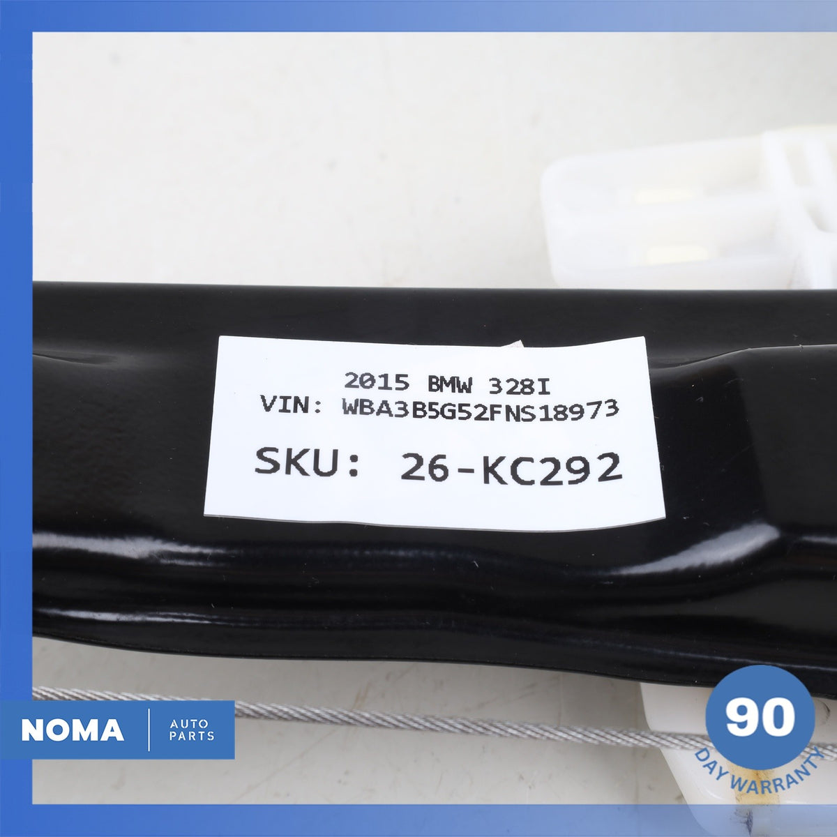12-18 BMW F30 328i 320i 335i Rear Right Passenger Side Window Regulator OEM - photo 18