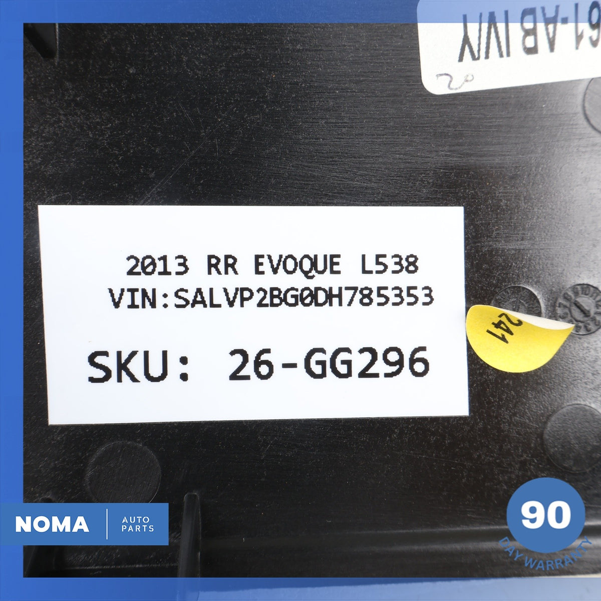 13-19 Range Rover Evoque L538 Dashboard Dash Board Right Side Trim Cover Set OEM - photo 13