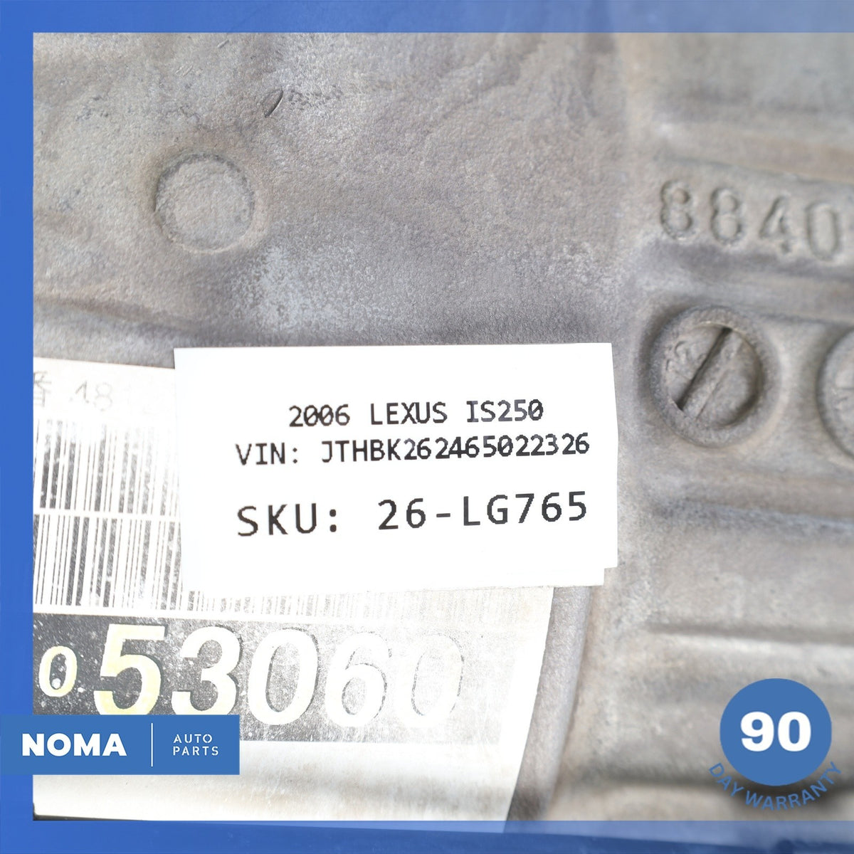 06-13 Lexus GSE20R IS250 IS350 RWD AT A/T Automatic Transmission Assembly OEM - photo 24