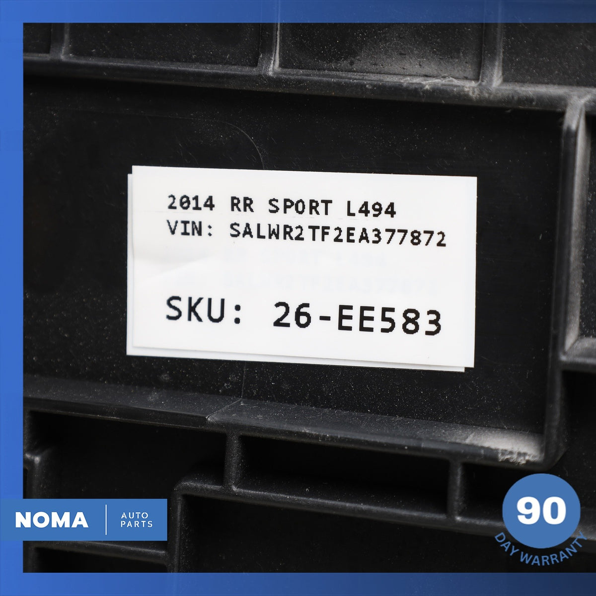 14-22 LR Range Rover Sport L494 Trunk Boot Tailgate Lid Carpet Cover Trim OEM - photo 13