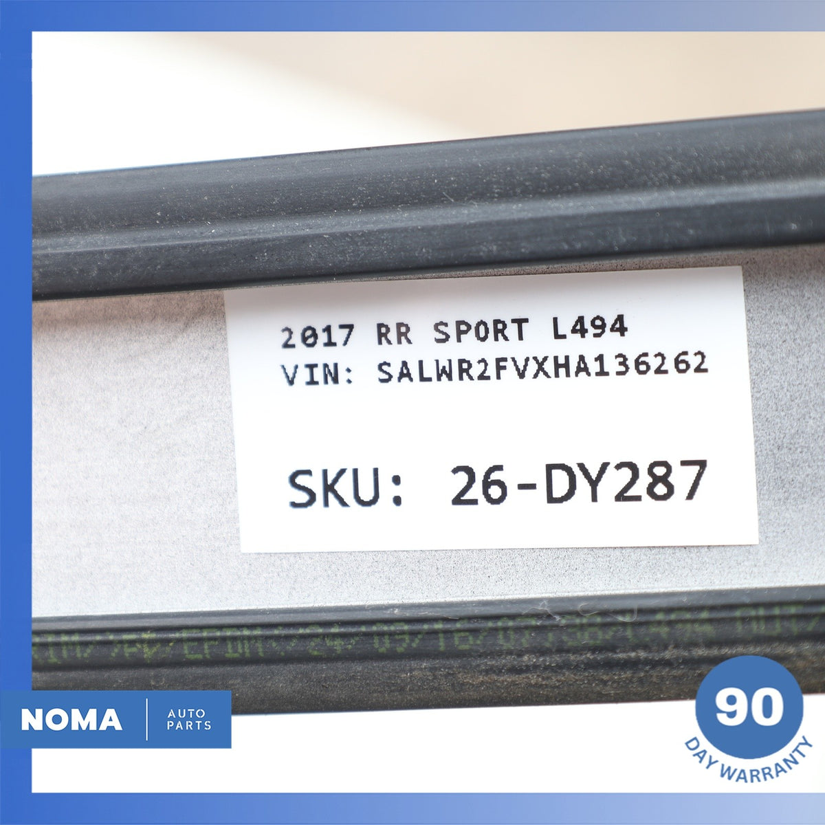 14-22 LR Range Rover Sport L494 Right Roof Drip Rail Upper Molding Trim OEM - photo 16