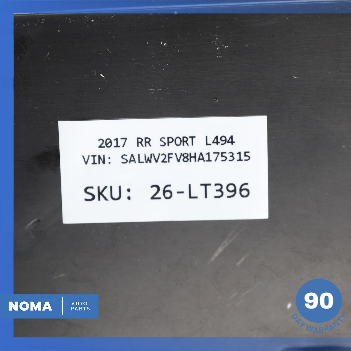 14-17 LR Range Rover Sport L494 Rear Trunk Spoiler Wing w/ Brake Light OEM - photo 14