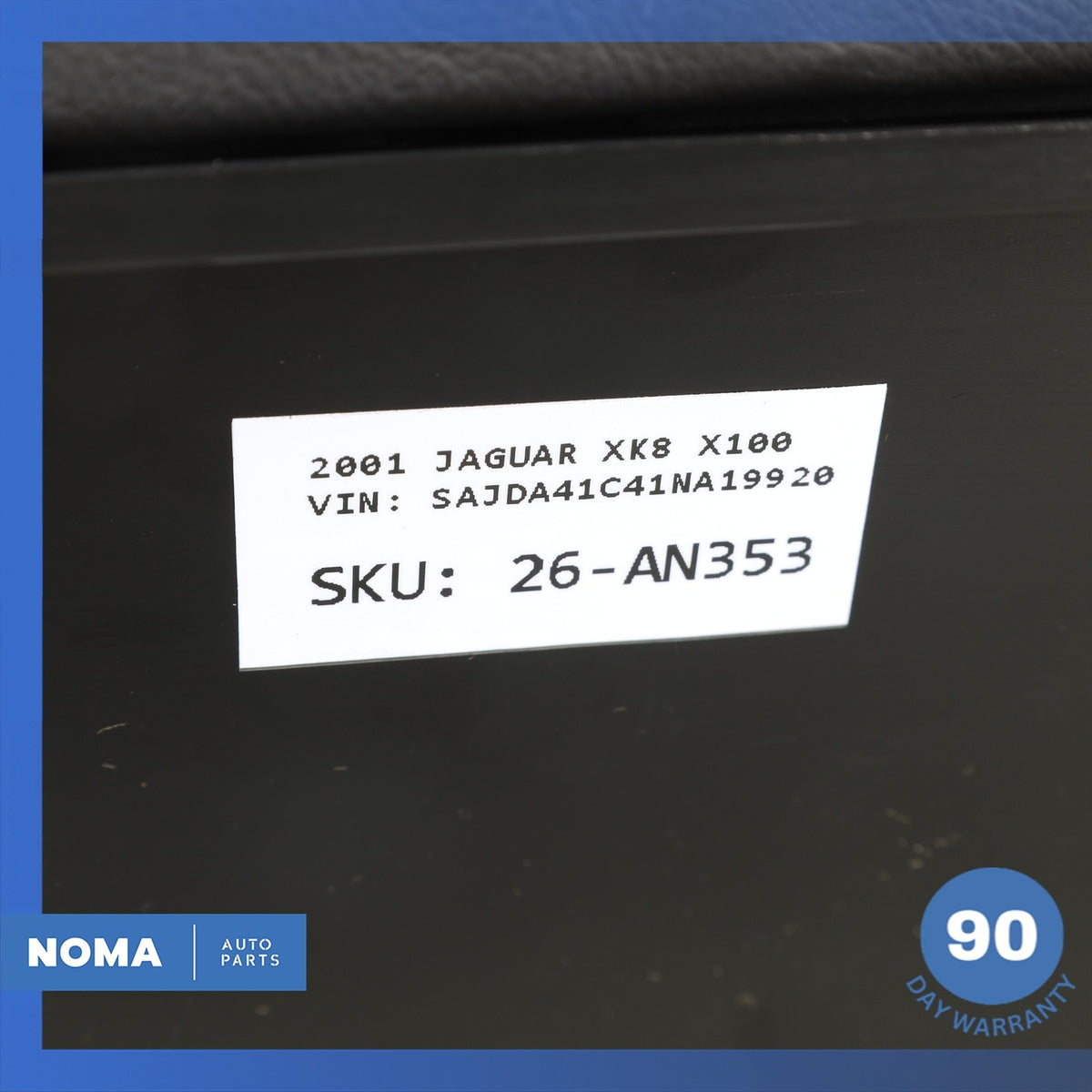 97-06 Jaguar X100 XK8 XKR Glovebox Glove Box Compartment Trim Black OEM - photo 16