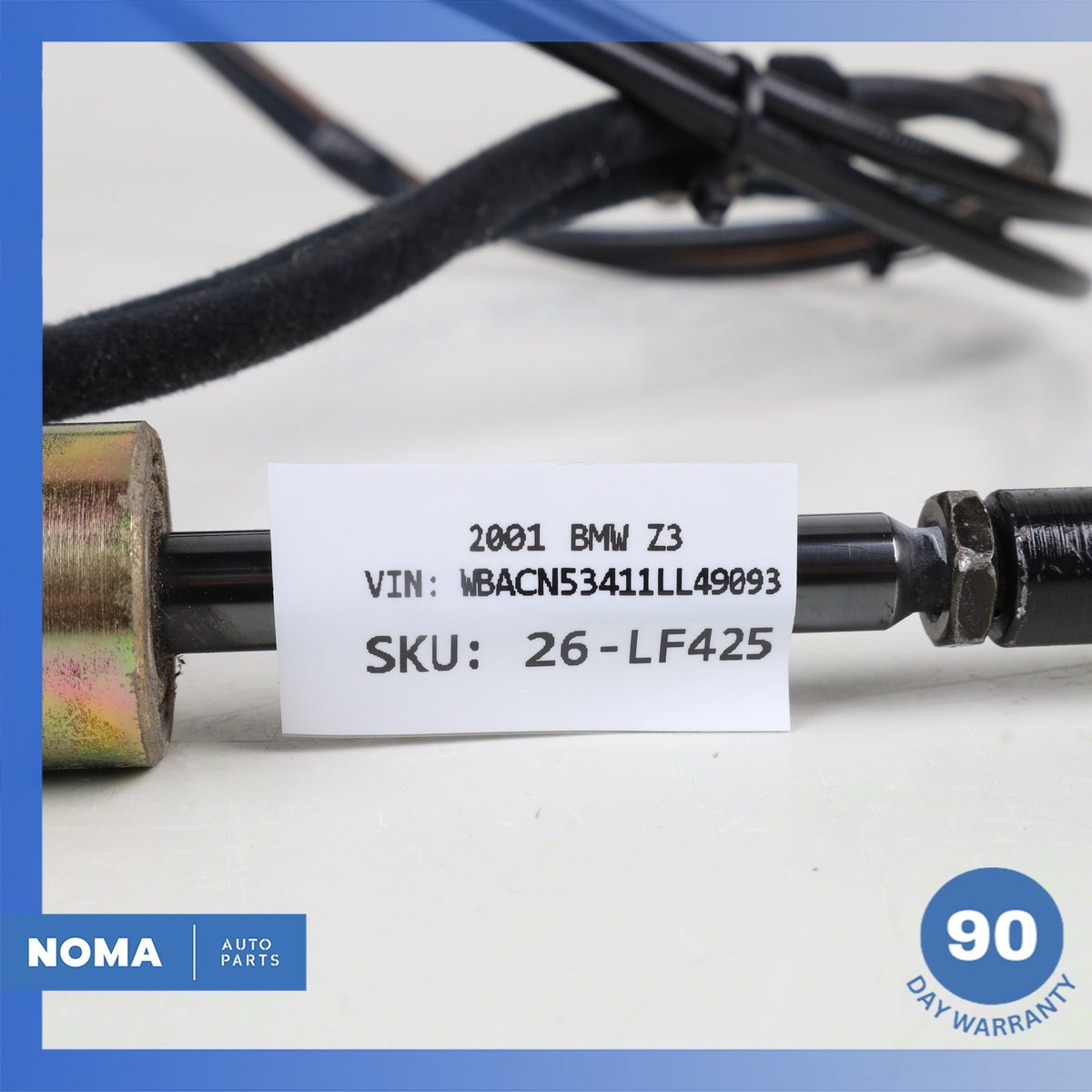 96-02 BMW E36 Z3 Roadster Folding Hardtop Roof Cylinder Shock Strut OEM 93k - photo 14