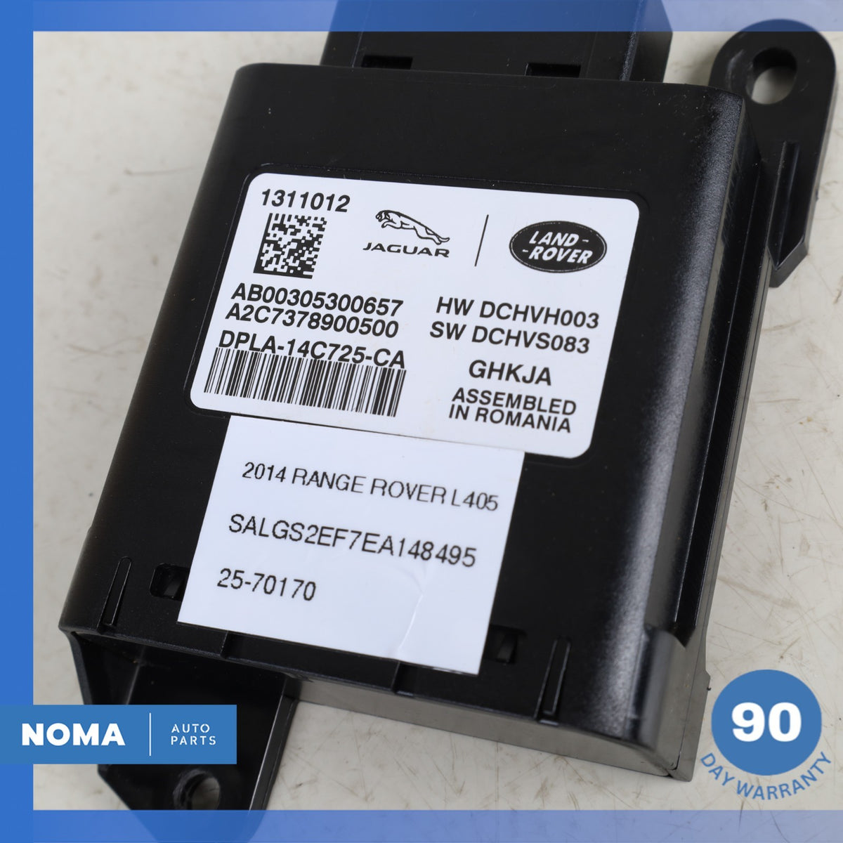 2014 LR Range Rover L405 Front Left or Right Side Heated Seat Control Module OEM - photo 4