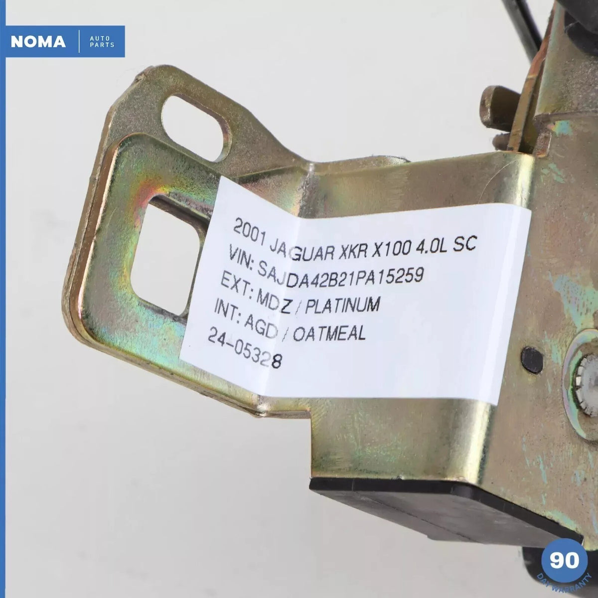 97-02 Jaguar X100 XKR XK8 Trunk Boot Latch Lock Mechanism w/ Cable GJE3500AA OEM - photo 12