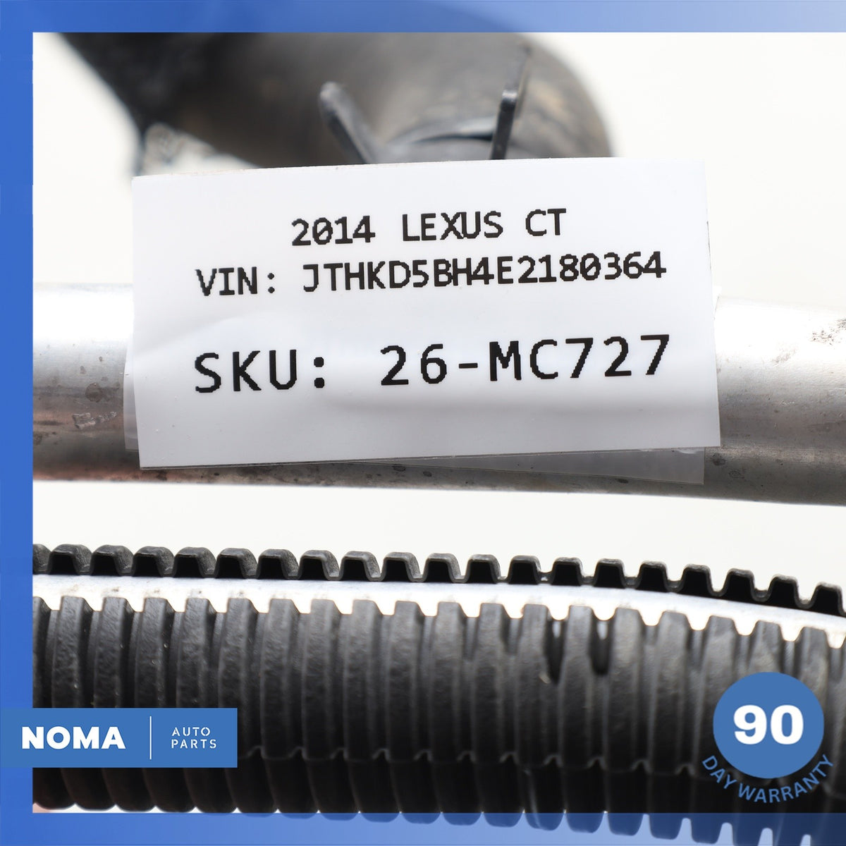 11-17 Lexus ZWA10 Ct200h Hybrid Engine Coolant Radiator Hose Pipe Set OEM - photo 13