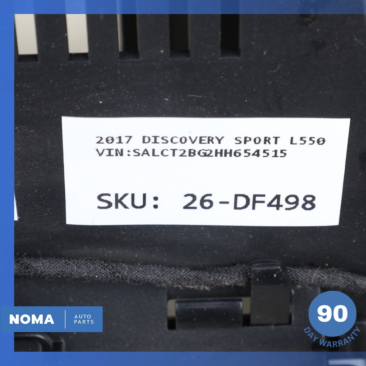 15-19 LR Discovery Sport L550 Dashboard Air Conditioning Air Vent Cover Trim OEM - photo 14