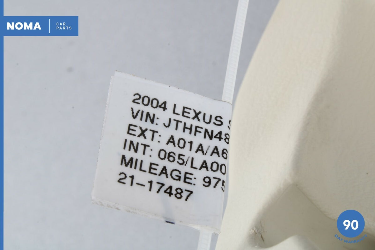 04-10 Lexus Z40 SC430 Front Left Driver Side Seat Recline Cover Trim OEM - photo 9