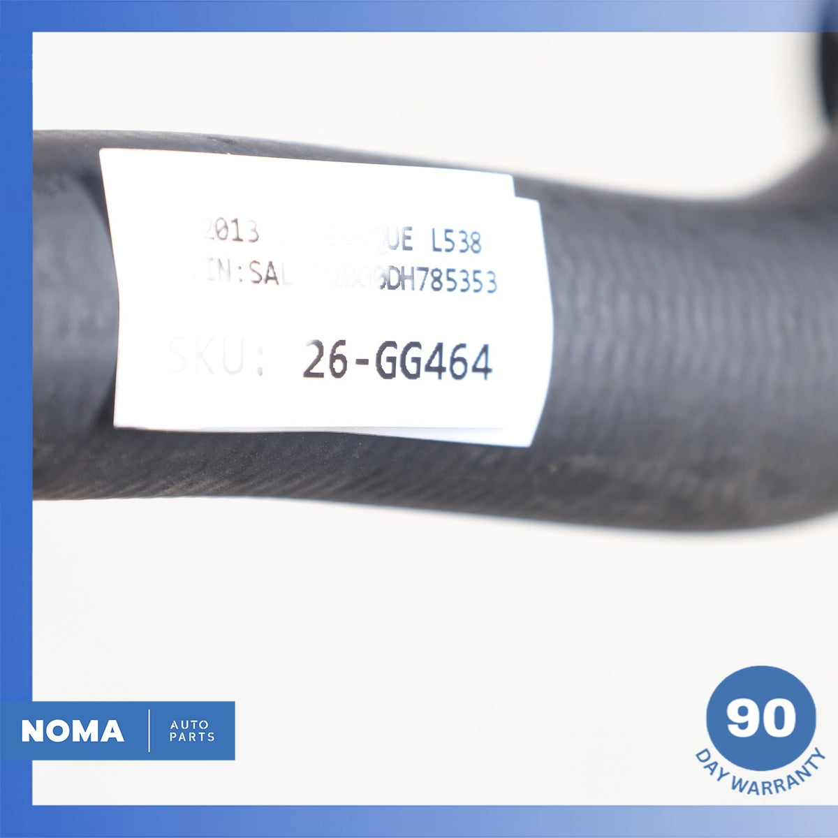 12-17 LR Range Rover Evoque L538 Engine Cooling Water Hose Set w/Thermostat OEM - photo 15