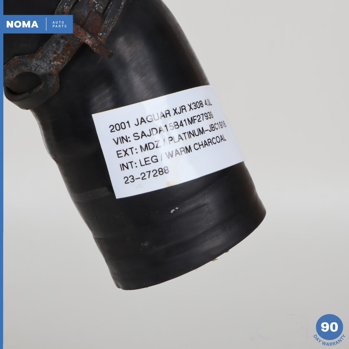 00-03 Jaguar XJR VDP X308 4.0L Supercharged Radiator Upper Top Hose Tube OEM - photo 11