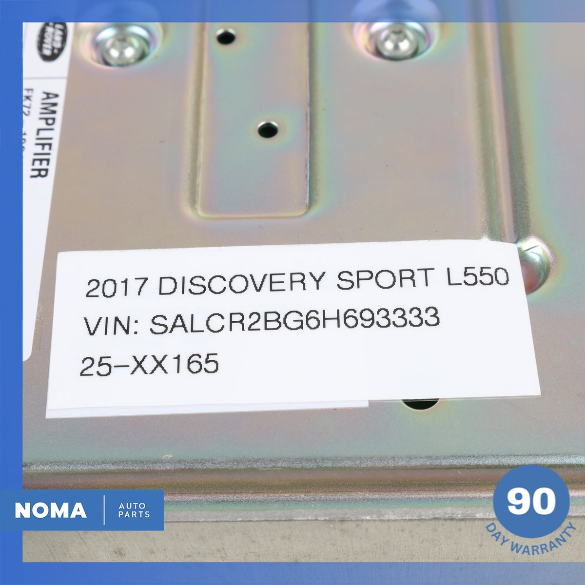 15-17 LR Discovery Sport L550 Stereo Audio Amplifier Amp LR076681 OEM - photo 12