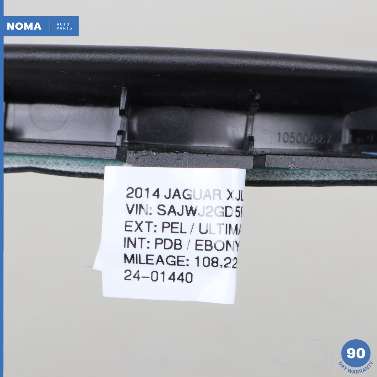 10-15 Jaguar XJL XJ X351 Right Side Center Console Trim Cover Panel PVJ OEM - photo 10