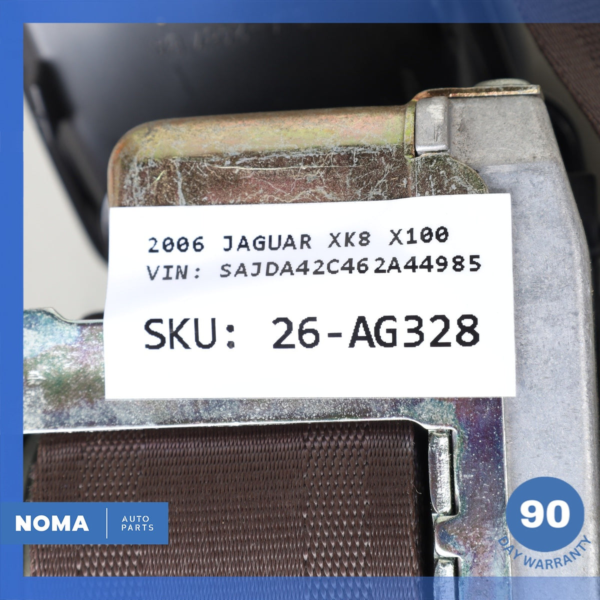 00-06 Jaguar X100 XK8 XKR Convertible Front Right Side Seat Belt Retractor OEM - photo 20