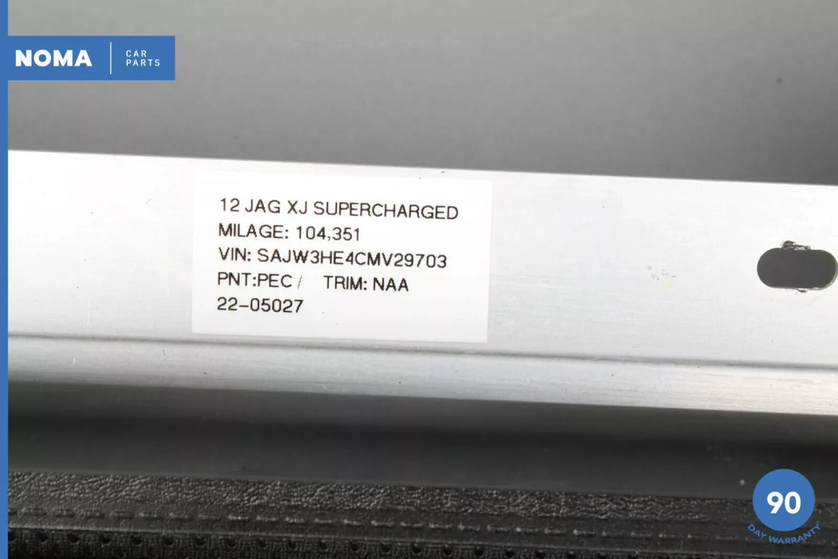 10-19 Jaguar X351 XJ XJR Rear Window Sun Shade Screen Roller Blind Black OEM - photo 9