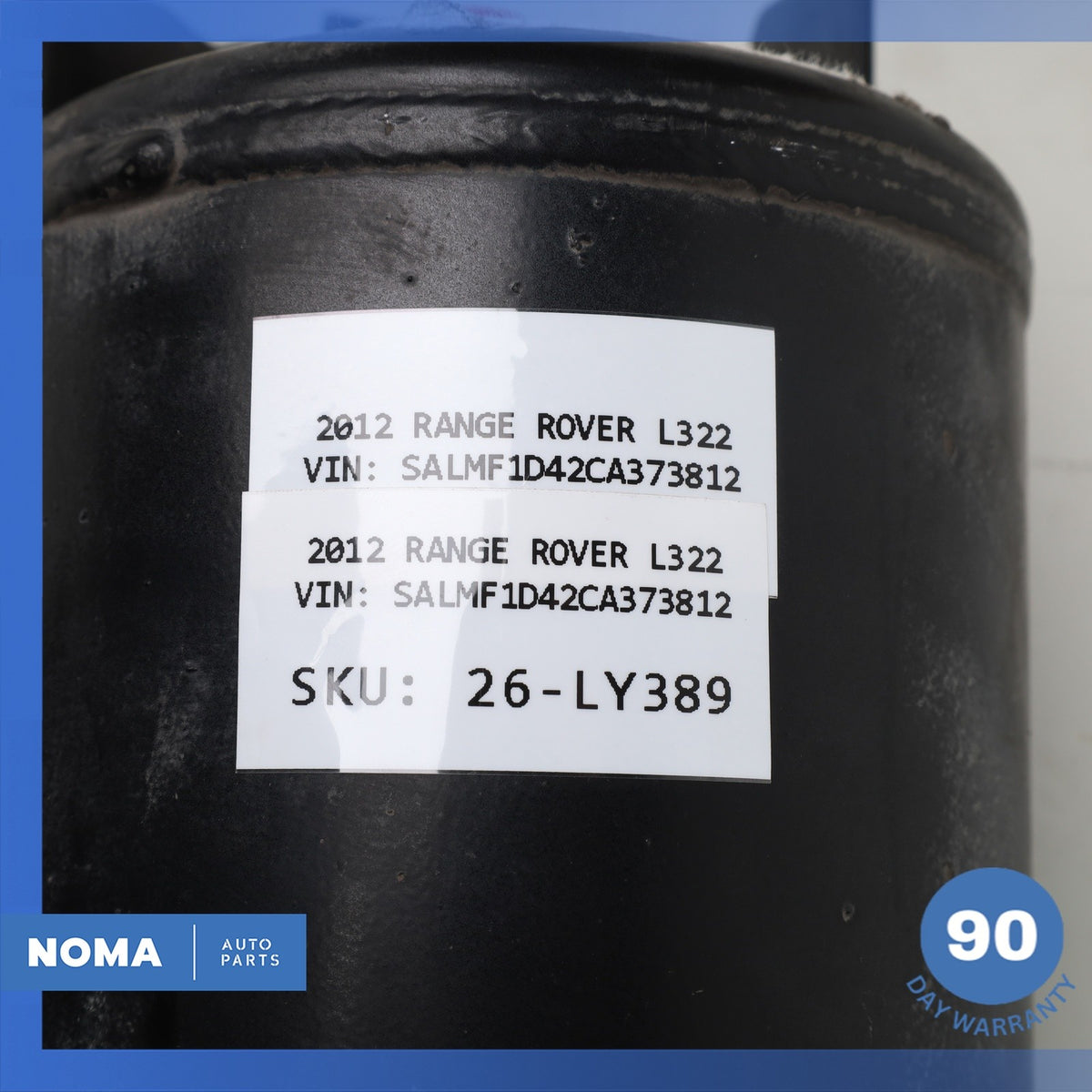 06-12 Land Rover Range Rover L322 Air Suspension Tank Reservoir RQN500013 OEM - photo 12