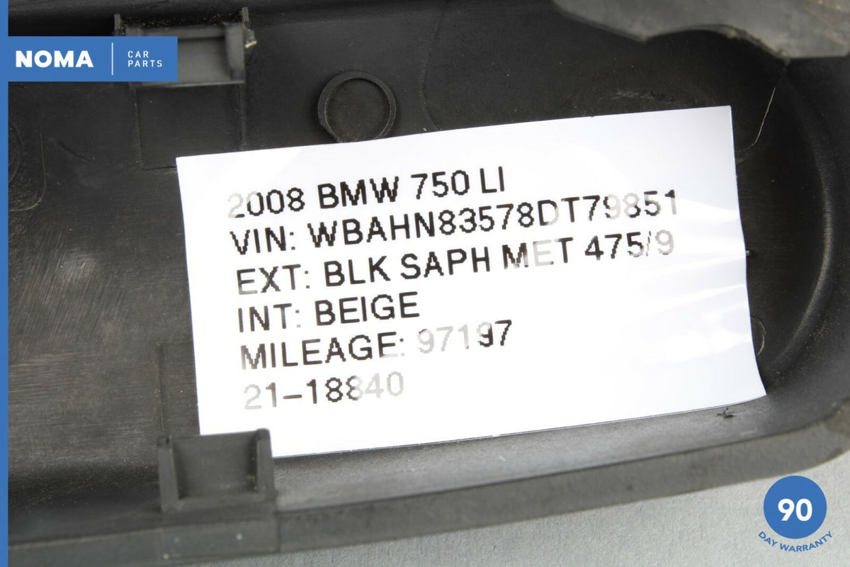 01-08 BMW 750Li 760Li E66 E65 7 Series Windshield Wiper Protection Cap Cover OEM - photo 6