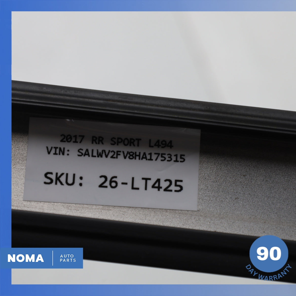 14-22 LR Range Rover Sport L494 Right Roof Drip Rail Upper Molding Trim OEM - photo 13