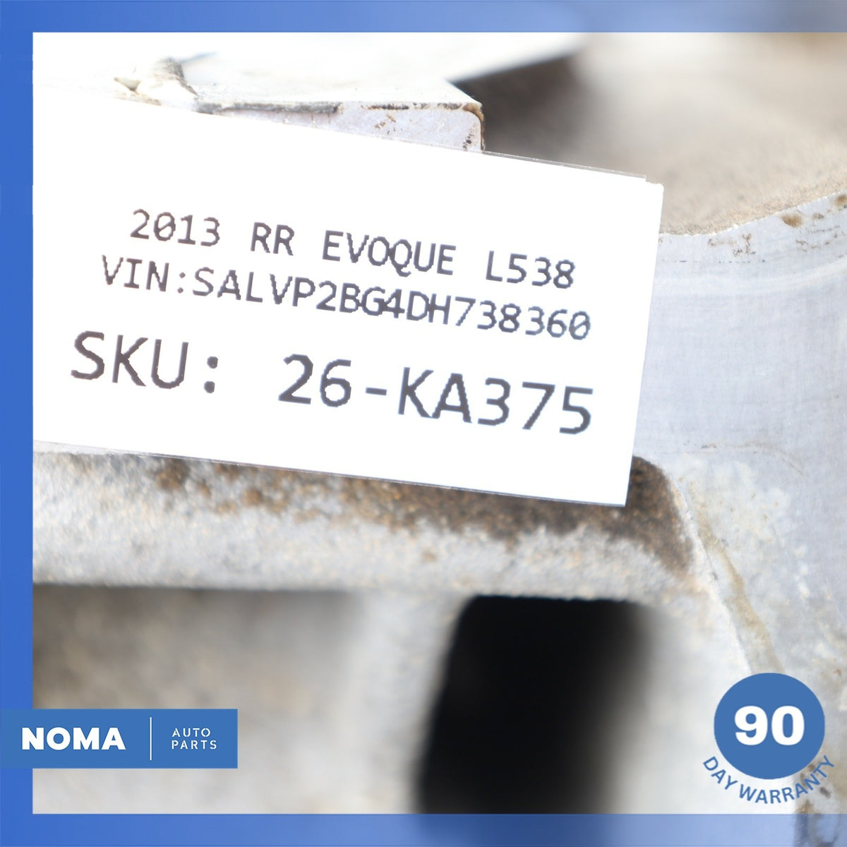 12-17 LR Range Rover Evoque L538 LR2 2.0 204PT Engine Motor Block Assembly OEM - photo 23
