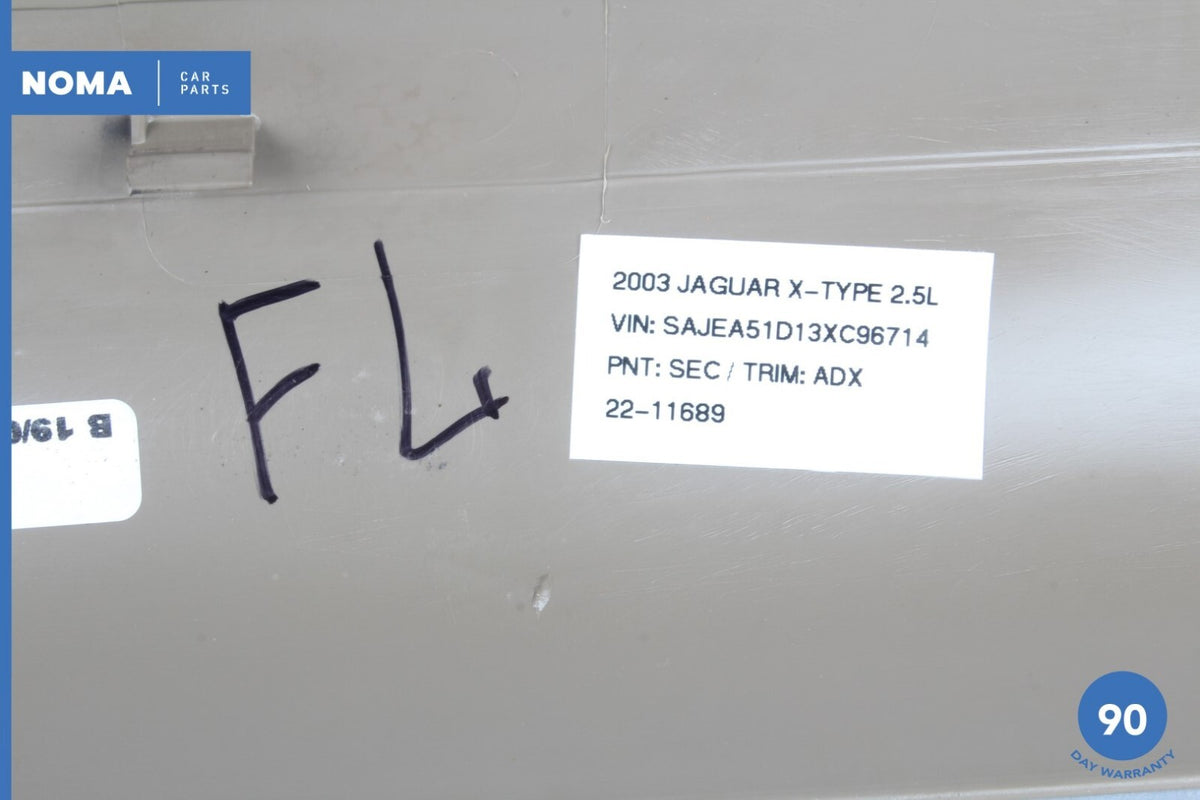 02-08 Jaguar X-Type X400 Front Left or Right Door Step Scuff Plate Trim AEK OEM - photo 9