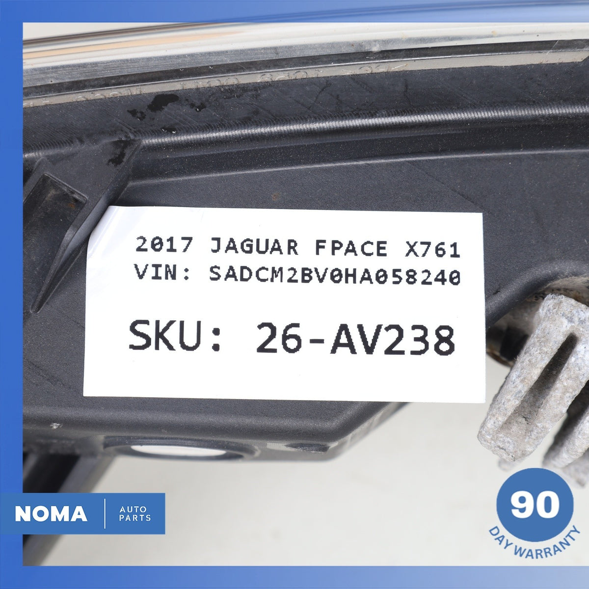 17-23 Jaguar X761 F-Pace Front Left Side Fog Light Lamp HK8315201AB OEM - photo 11