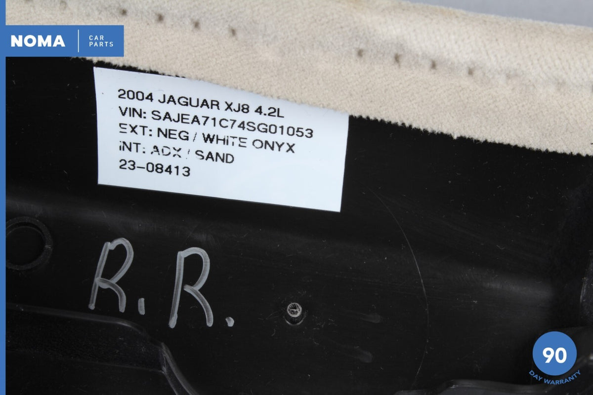 04-06 Jaguar XJ8 XJR VDP X350 X358 Rear Right Side Lower D Pillar Trim AGD OEM - photo 11