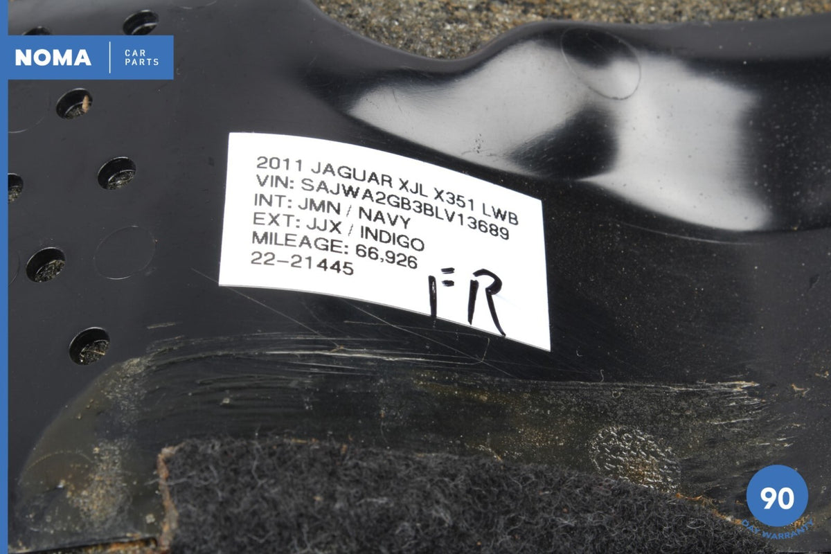 10-15 Jaguar XJL X351 Front Right Passenger Side Seat Carpet Trim OEM - photo 12