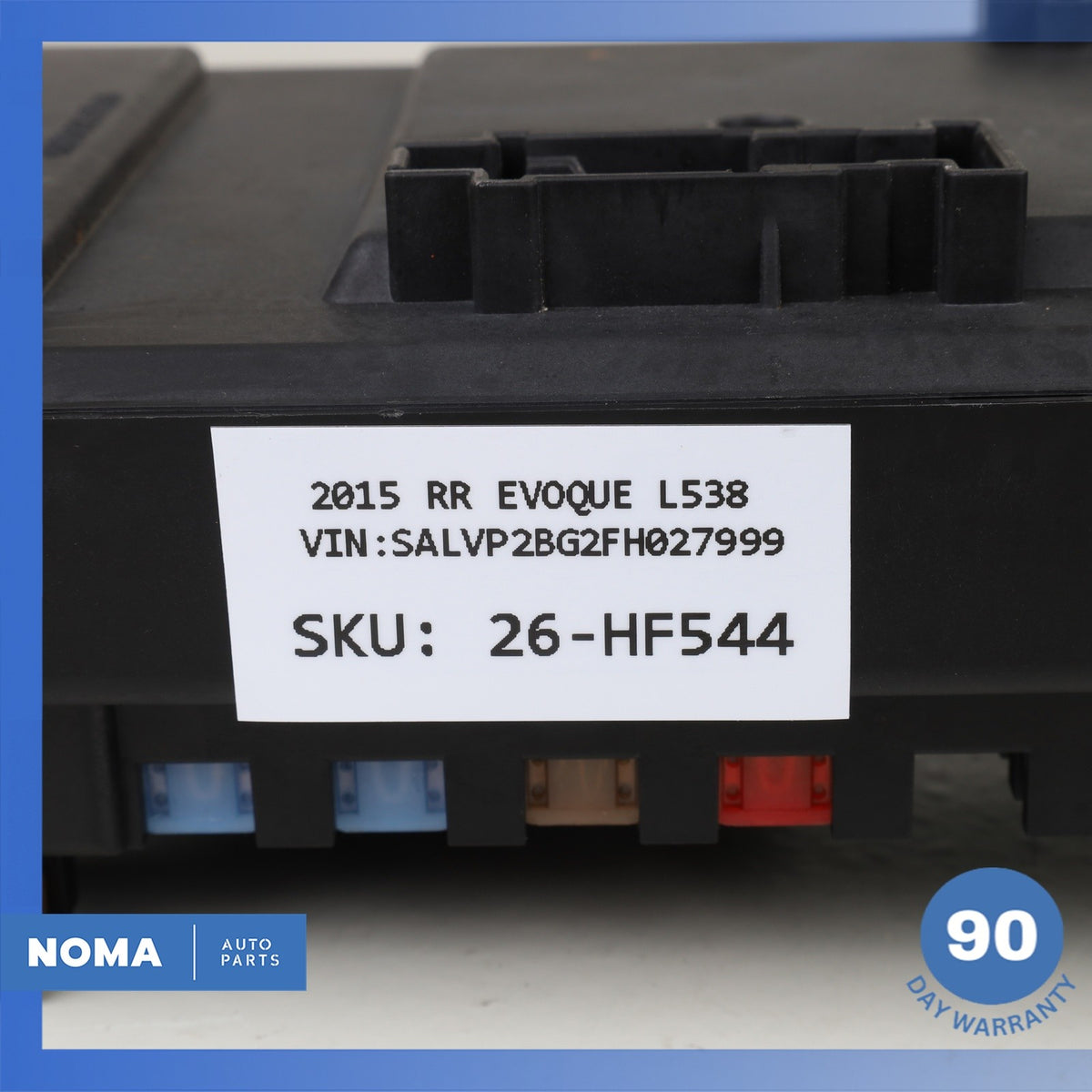 12-15 LR Range Rover Evoque L538 Body Control Module Fuse Relay Box OEM - photo 13