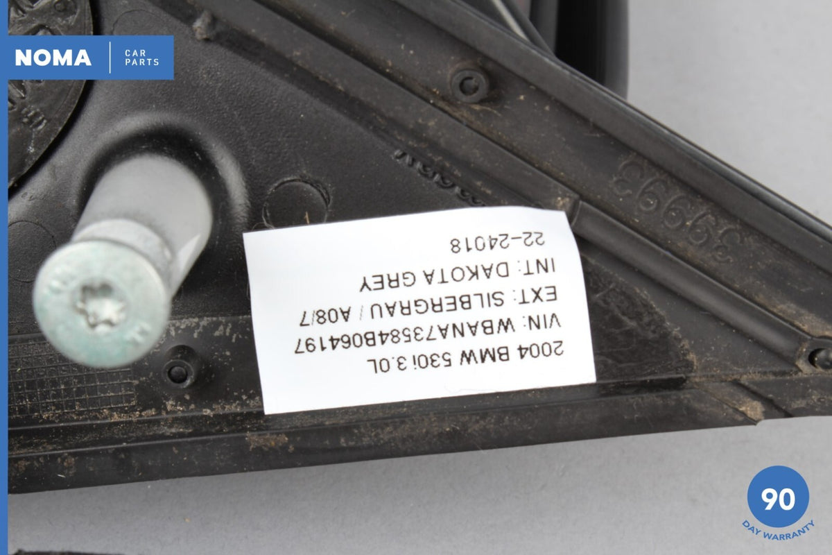04-05 BMW 530i E60 Front Left Driver Door Rear View Mirror OEM For Parts - photo 11