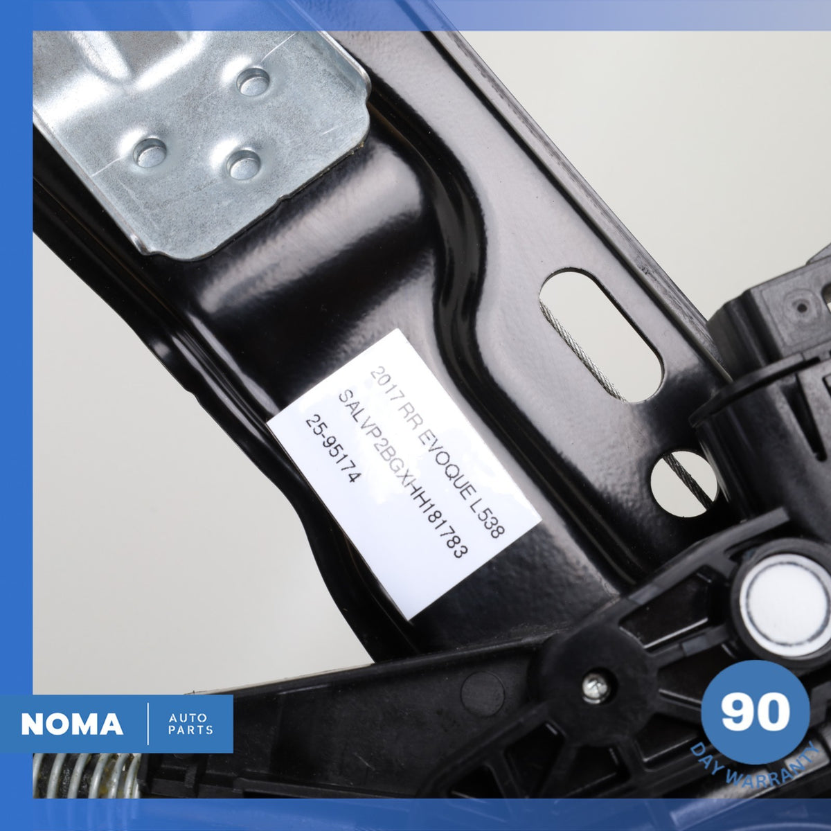 2017 Range Rover Evoque L538 Rear Left Driver Side Door Window Regulator OEM - photo 15