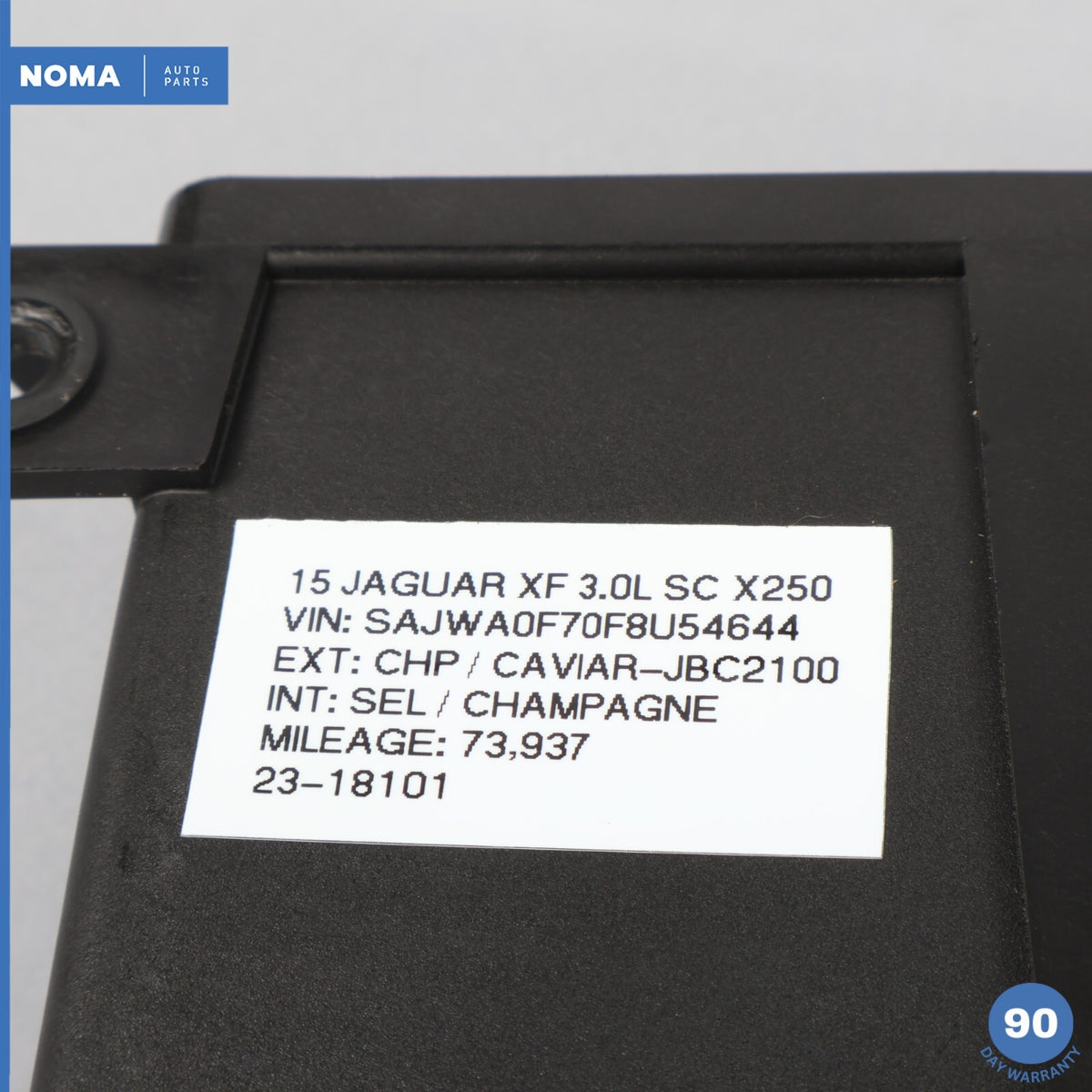 13-15 Jaguar XF X250 Parking Brake Control Module Unit 8W832C496BD OEM - photo 7