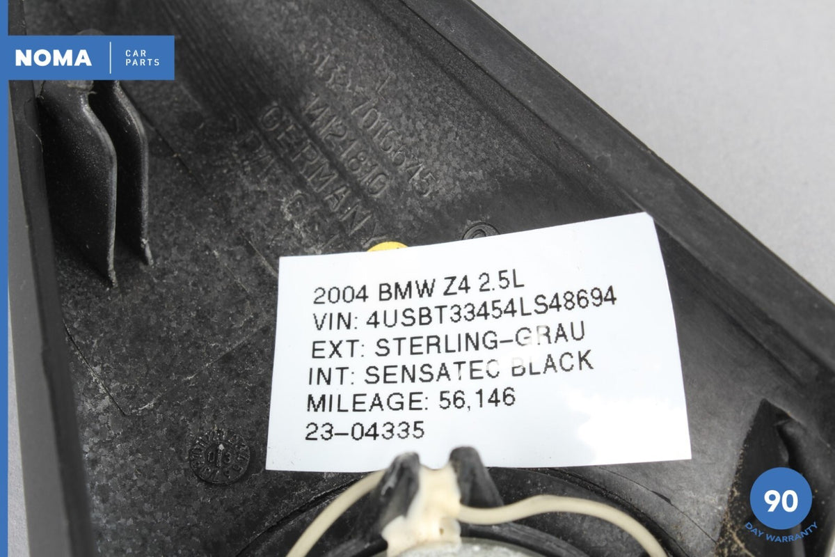 03-08 BMW Z4 E85 Left Door Corner Tweeter Audio Speaker w/ Cover 7016645 OEM - photo 10