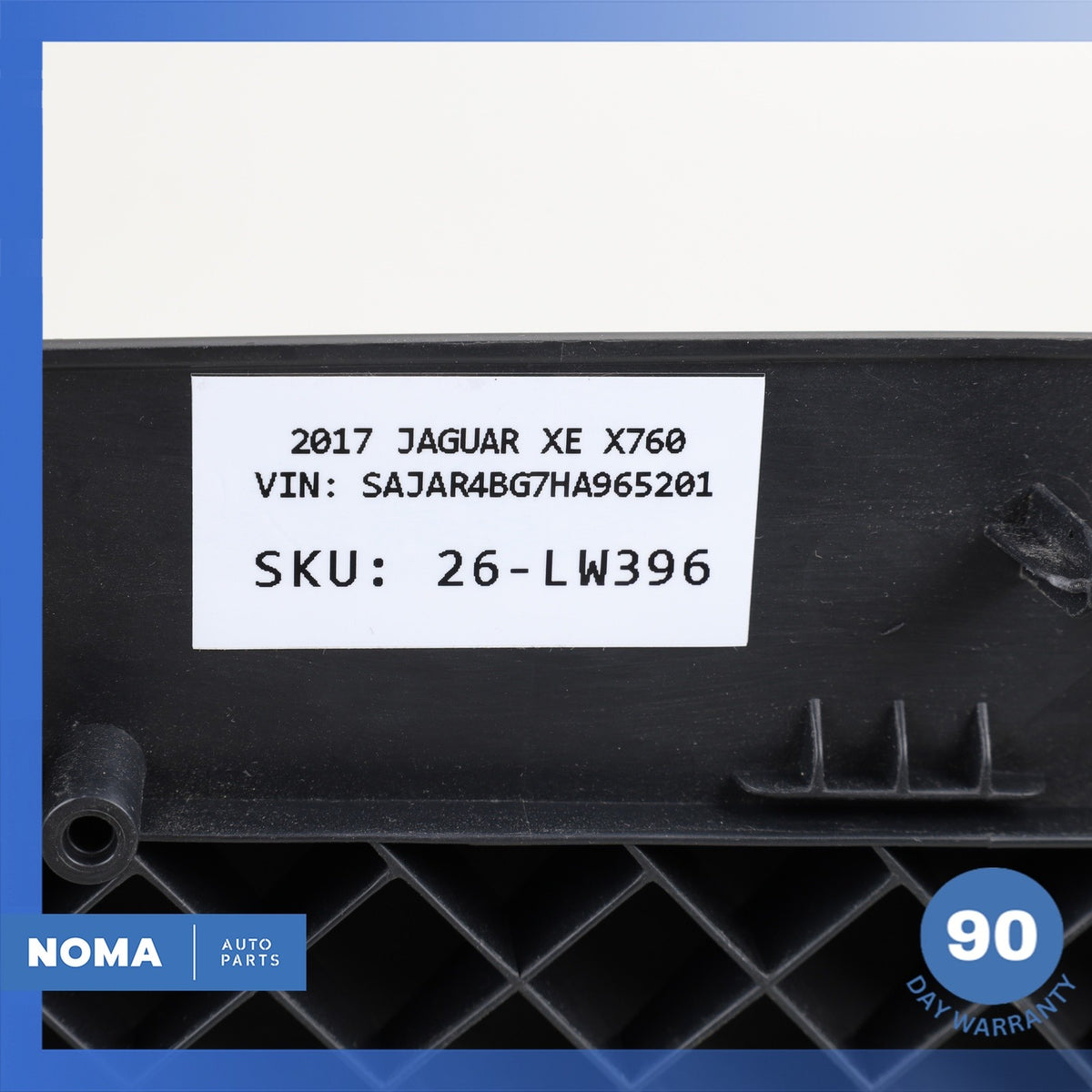 17-19 Jaguar X760 XE Glovebox Glove Box Compartment Trim Black OEM - photo 21